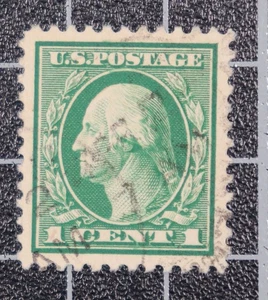 Scott 498 - 1 Cent Washington - Used - PSE Cert 95J SCV $120.00 - Picture 1 of 3