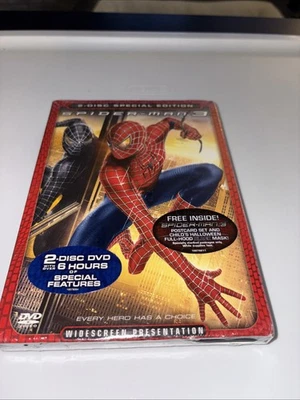 Spider-Man 3 (DVD, 2007, 2-Disc Special Edition) with Postcard Set And Mask. New - Image 1 of 4