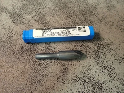 M.A. Ford 79037503 90 Degree 6 Flute 3/8" HSS Chatterless Countersink (BN474) - Image 1 of 3