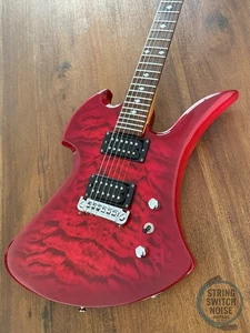 BC Rich Mockingbird, Quilted Flame Red, 2000’s - Foto 1 di 17