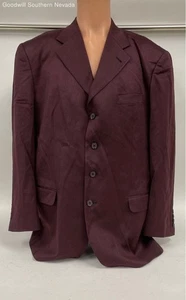 Giorgio Cosani Men's Burgundy Sportscoat - Size 46R - Picture 1 of 6