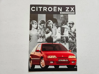 CITROEN ZX ACCESSORIES SALES BROCHURE 1992 1993 - Image 1 of 3