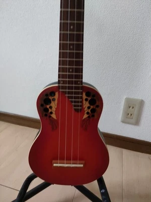 Applause UA20 Red Soprano Ukulele by Ovation + Soft Case Included Japan - Image 1 of 4
