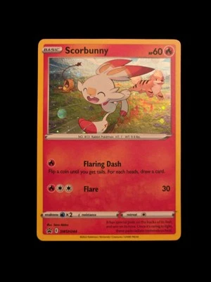 Scorbunny - (Cosmos Holo) SWSH244 SWSH: Sword & Shield Promo Cards Holo - Image 1 of 2