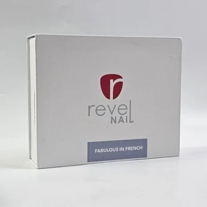Revel Nail Starter Kit Favoloso In Francese Con 4 Polveri Dip Nuovo Con Scatola Mai Usato - Foto 1 di 11