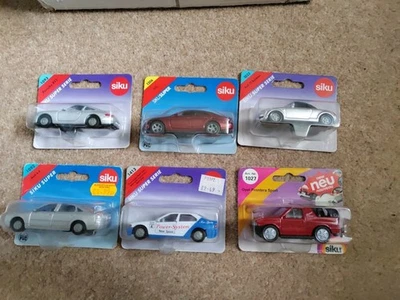 Siku X6 Boxed Models Joblot #16 911 Frontera A6 E36 320i TT CLS - Image 1 of 4