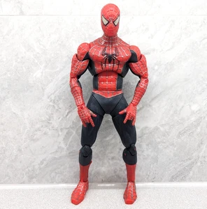 Figura Spider-Man 2 2004 12" CPII Marvel Tobey Maguire Super Posable Articulada - Imagen 1 de 13