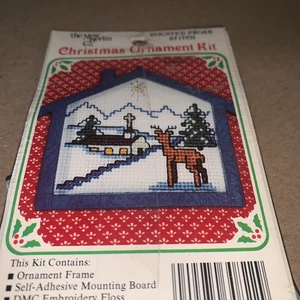 Christmas Ornament Cross Stitch Kit The New Berlin Co - Picture 1 of 5