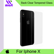Back Tempered Glass Screen Protector for Apple iPhone X