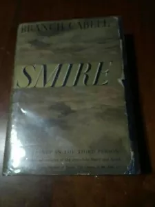 SMIRE by BRANCH CABELL 1st 1937 Doubleday (3rd vol. NIGHTMARE HAS TRIPLETS) D/W - Picture 1 of 12