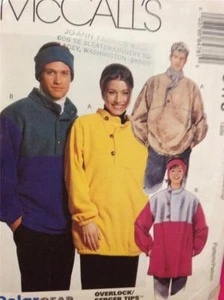 McCalls Sewing Pattern 8478 Ladies / Mens Top & Headband Size S-L UC - Picture 1 of 3