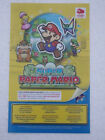 Super Paper Mario Nintendo Wii VIP Points Card Leaflet Unscratched Unused Game