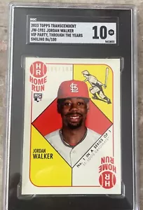 2023 Topps Transcendent JW-1951 Jordan Walker (RC) /100 - Picture 1 of 2