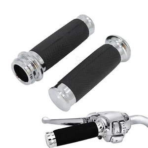 Empuñaduras de manillar de 1" para Harley Touring Road Glide Electra Glide Electrónicas - Imagen 1 de 9