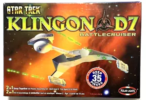 Star Trek Polar Lights KlingonD7 Battlecruiser Model Kit4202 Factorysealed Rare - Picture 1 of 3