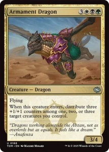 4 x Armament Dragon (0168) - Tarkir: Dragonstorm - Uncommon - Picture 1 of 1