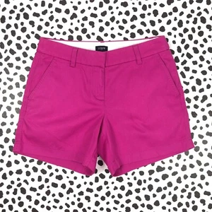 J.CREW FACTORY Women's 5" Classic Pink Chino Short sz 2 H1453 - Picture 1 of 4