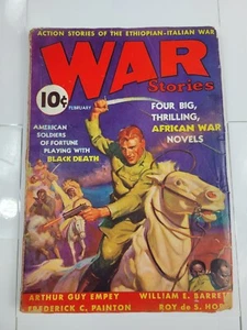War Stories Pulp Magazine February 1936 - First Issue - Picture 1 of 9
