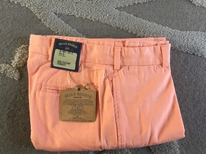 BRAND NEW-Bills Khaki M2-MEPB Plain Cuffed POPLIN SZ 30X30 MELON MSRP $165 - Picture 1 of 2