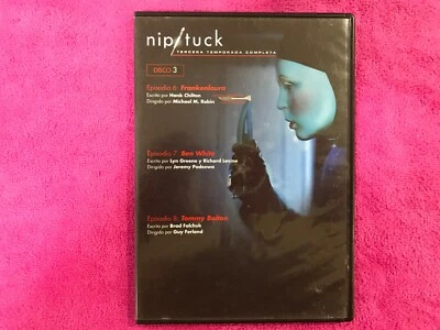 NIP TUCK  2 x DVD TERCERA TEMPORADA  DISCO 3 Y 4 EPISODIOS 6 AL 10 - Imagen 1 de 3
