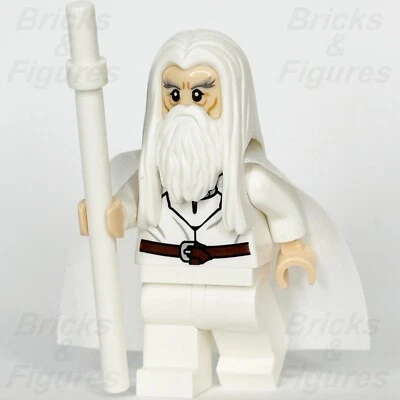 LEGO® The Lord of the Rings Gandalf the White Minifigure Wizard 79007 lor063 - Image 1 of 3