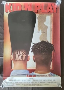 Vintage KID 'N PLAY Original 1992 Movie Theater Poster - CLASS ACT - Rolled - Picture 1 of 11