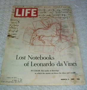Life Magazine ~ March 3, 1967 ~ Lost Notebooks Of Leonardo Da Vinci - Picture 1 of 3