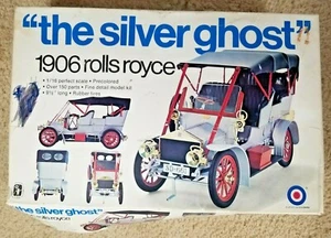 1/16 Scale The Silver Ghost 1906 Rolls Royce Model Kit Entex Sealed Parts - Picture 1 of 10