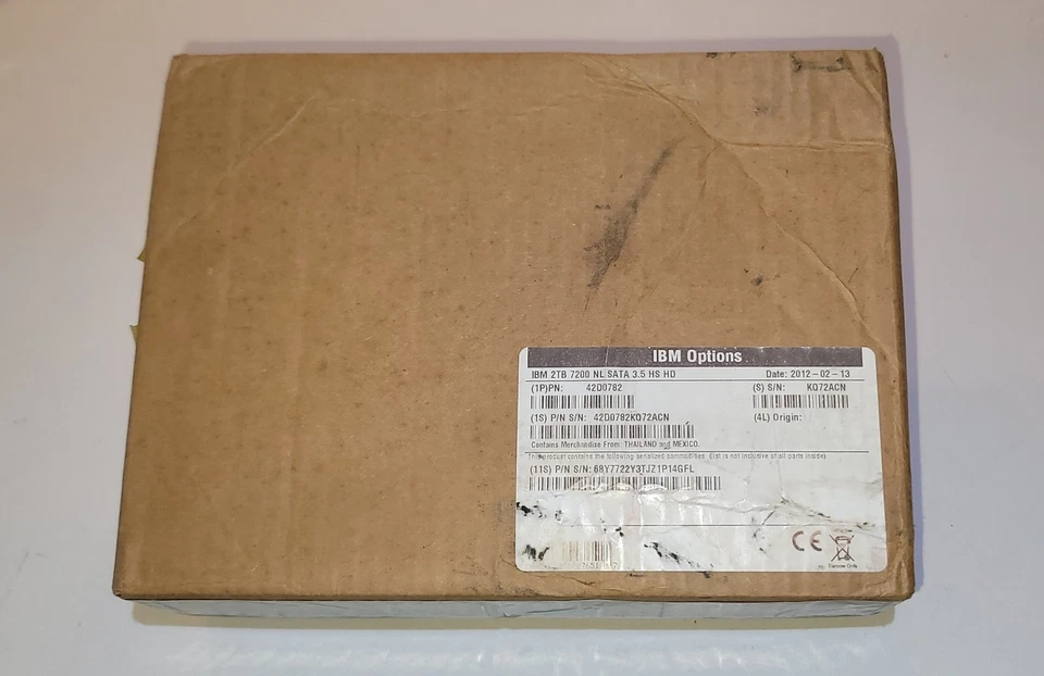 Lenovo 2TB 7200 NL SATA 3.5" HS 42D0782 (FRU 42R0783) - New Retail Box - Image 1 of 1