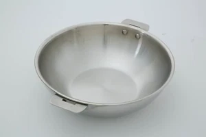 Cristel Casteline Wok - 24 cm - Silver - France - Stainless - WOKT24QKP - Picture 1 of 3