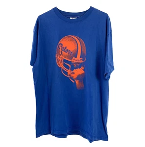 Camisa De Colección Florida Gators El Pantano Casco Azul Naranja Para Hombres XL Majestuosa - Imagen 1 de 9
