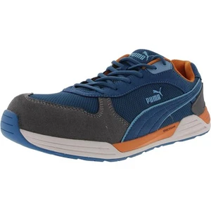 Puma Mens Frontside Low Blue Work & Safety Shoes 13 Medium (D) BHFO 1710 - Picture 1 of 2