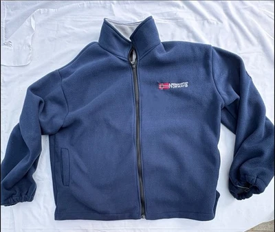 Chaqueta Unisex Geographical Norway Azul Marino Polar Talla XXL - ¡NUEVA! Foto 1 de 2