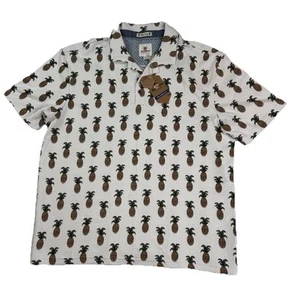 Next Pineapple Print Shirt Men’s Size Large Oversized Fit (Fits XL) 42-44” 🍍 - Picture 1 of 18