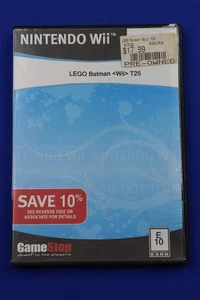 2012 LEGO Batman Video Game for Nintendo Wii Loose in Generic Case No Manual - Picture 1 of 3