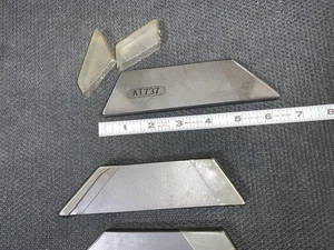 3 pcs ATI Steel buck Riveting Bucking Bar  Aviation Tool AT737   30° /  45° - Foto 1 di 4