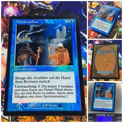 MTG Rebuild 🇬🇧 ⚪️ NM FOIL Magic The Gathering Urzas Legacy 1999 Vintage OG - Bild 1 von 4