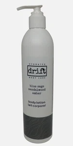 Drift Hydrated Body Care BODY LOTION 12oz, Blue Sage Sandalwood Amber Scent - Picture 1 of 2