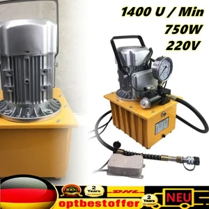 Hydraulikaggregat Elektrisch Angetriebene Hydraulikpumpe 700 Bar 0.75kw 220V - Bild 1 von 12