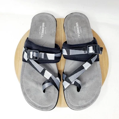 Sandalias Merrell para mujer 8 District 3 envolventes deslizables ajustables senderismo zapatos deportivos Foto 1 de 4