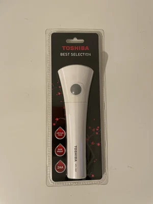 Toshiba, 6'' Small Torch, KFL-302E(W), 250 lx, White LED, Rainproof | Sealed New - Image 1 of 2