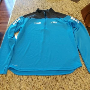 Capelli Sport RUSH Herren 1/4 Zip Pullover Gr. XL mit Daumenlöchern blau/schwarz  - Bild 1 von 22