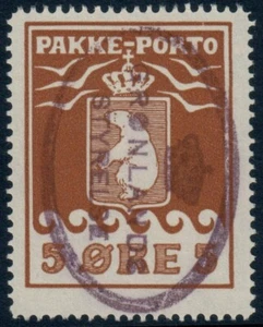 GROENLANDIA. #Q3. 1915. 5 Øre marrón, en muy buen estado usado (PK2143) - Imagen 1 de 2