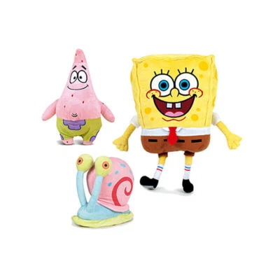 Spongebob Schwammkopf Plüschtiere SpongeBob, Garry, Patrick
