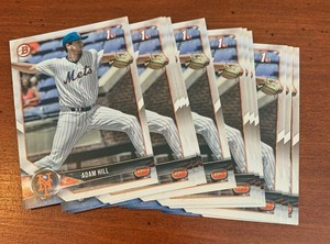 2018 bowman draft Card #BD154 ADAM HILL 13 card Lot RC ROOKIE