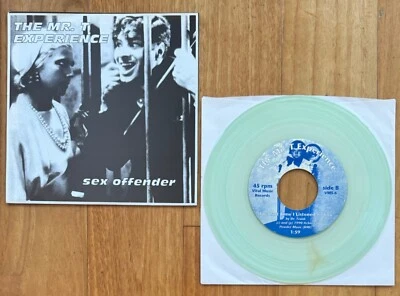 THE MR. T EXPERIENCE Sex Offender CLEAR VINYL 7" screeching weasel queers samiam - Image 1 of 4