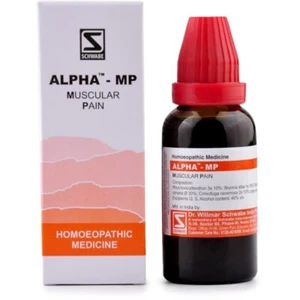 Dr. Willmar Schwabe Indien homöopathische Alpha MP Tropfen (30ml) bei Muskelschmerzen - Bild 1 von 3