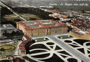 B2772) CASERTA LA REGGIA VISTA DALL'ALTO VIAGGIATA - Bild 1 von 2