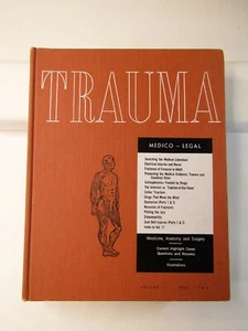 TRAUMA, Volume 11, Nos. 1 to 6. Medico-Legal 1980 Medicine, Anatomy, Surgery... - Picture 1 of 12