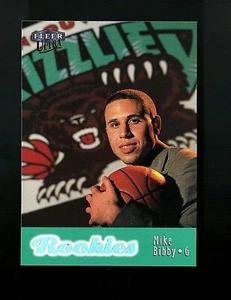 1998/99 FLEER ULTRA MIKE BIBBY RC #111 SACRAMENTO KINGS/GRIZZLIES/HAWKS =L1088= - Picture 1 of 2